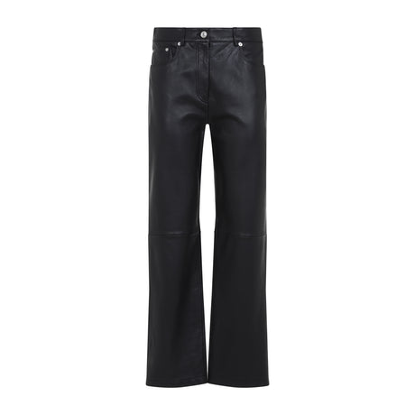 MAX MARA SPORTMAX Women's Leather Velo Pants