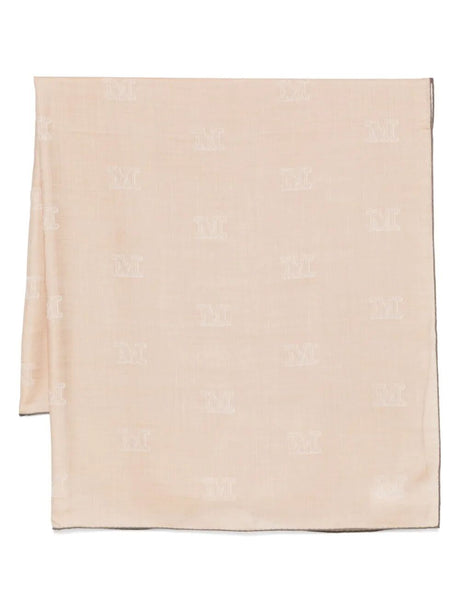 MAX MARA Luxurious Silk and Wool Scarf 138x138 cm