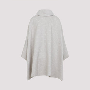 MAX MARA Logo Long Cape for Women