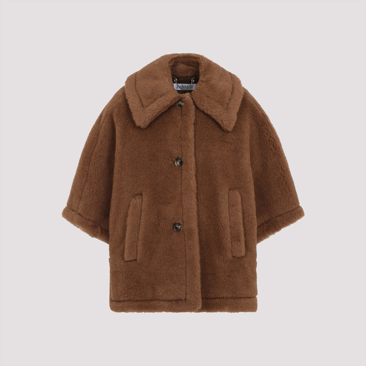 MAX MARA Teddy Cape in Luxe Alpaca Blend for Women - SS25 Collection