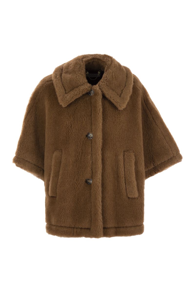 MAX MARA Mini Teddy Fabric Cape