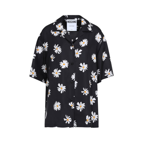 MOSCHINO COUTURE Elegant Women's Silk Shirt for SS25