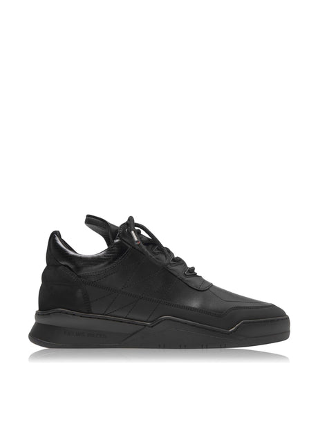 FILLING PIECES Low Top All Black Sneaker