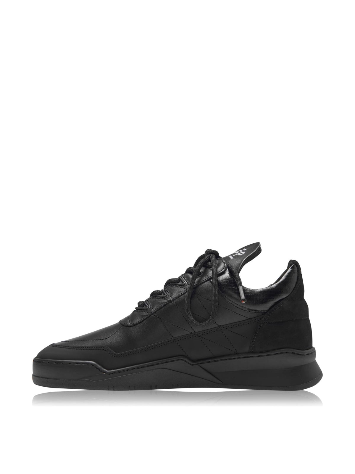 FILLING PIECES Low Top All Black Sneaker