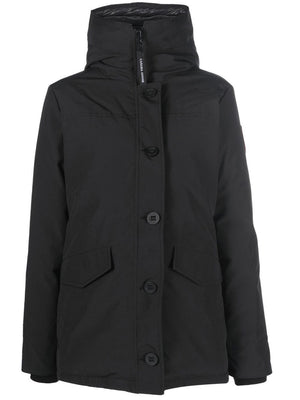 CANADA GOOSE Women's Black Lynnwood Parka Jacket with Hood - FW24 Collection