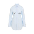 JEAN PAUL GAULTIER Underboob Transfer Print Shirt for Women