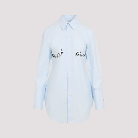 JEAN PAUL GAULTIER Underboob Transfer Print Shirt for Women