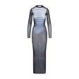 JEAN PAUL GAULTIER Crewneck Maxi Dress