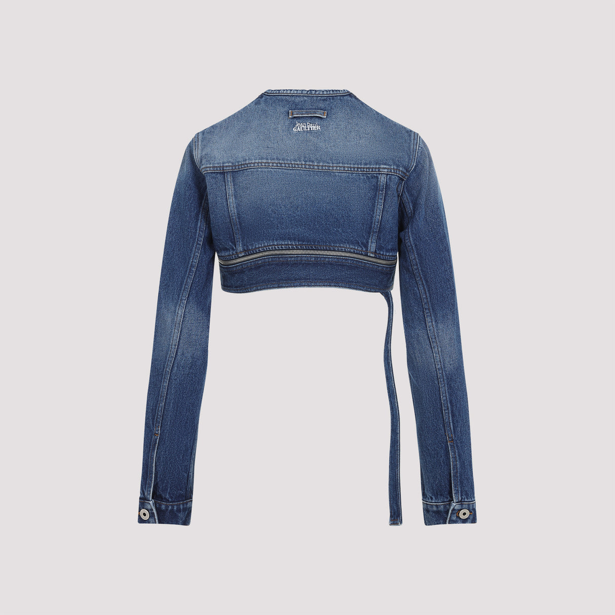 JEAN PAUL GAULTIER Mini Cropped Denim Jacket