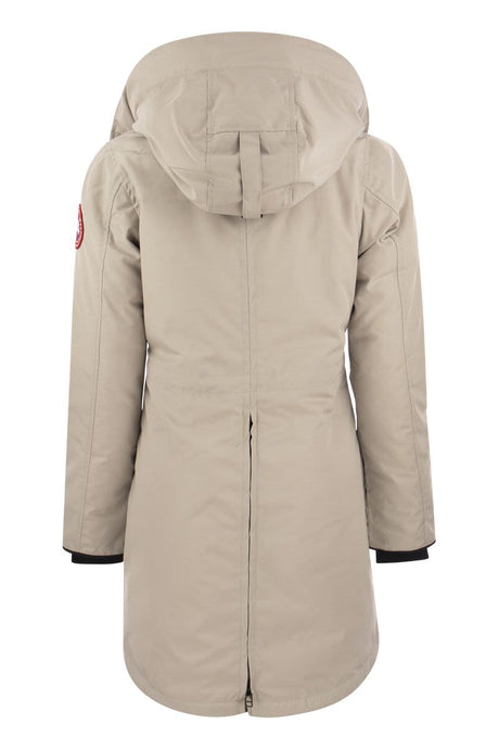 CANADA GOOSE Green Rossclair Mid-Length Parka Jacket for Women - FW23