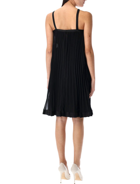 VERSACE Women's Pleated Halterneck Mini Dress