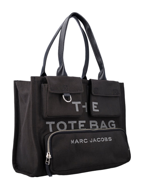 MARC JACOBS Large Cargo Canvas Tote Handbag