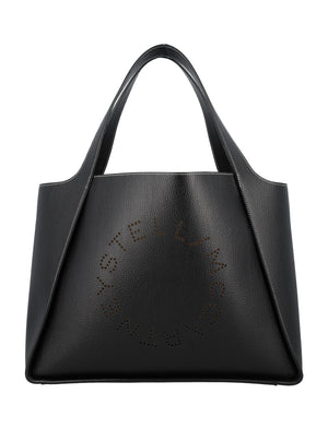 STELLA MCCARTNEY Grainy Finish Alter Mat Tote Handbag - 30cm x 40cm x 15cm