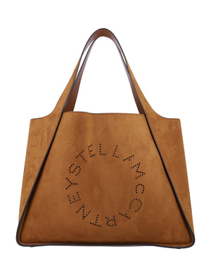 STELLA MCCARTNEY Large Logo Tote Handbag