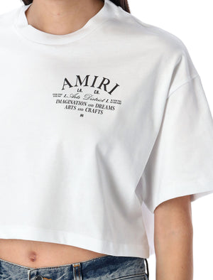 AMIRI Arts District Mini Cropped Tee - SS25