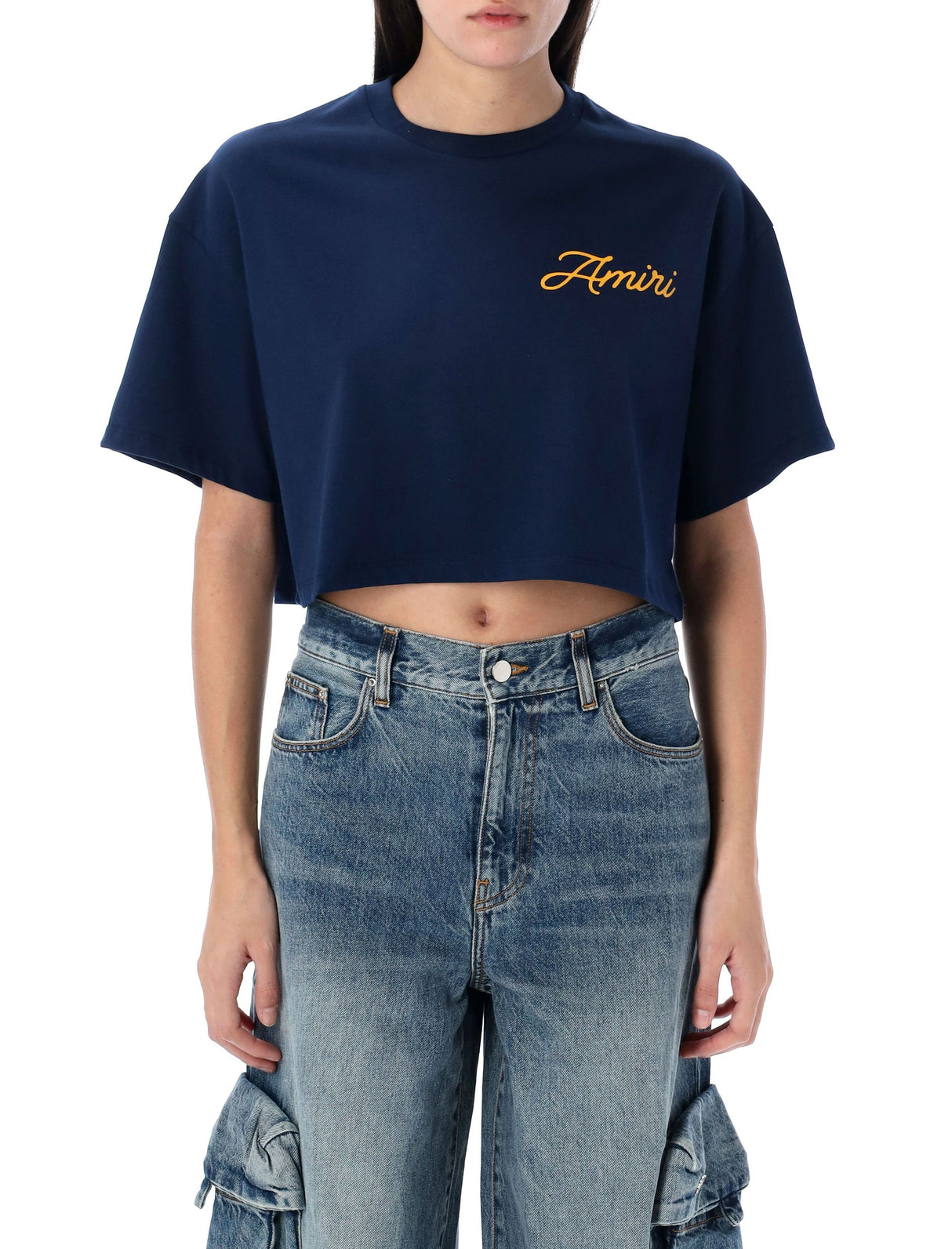 AMIRI Mini Dreamers Cropped Tee