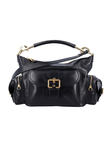 CHLOÉ Shiny Leather Camera Handbag - 23cm Height