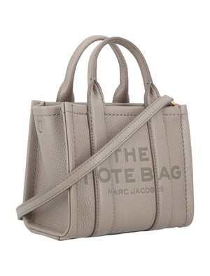 MARC JACOBS Mini Grained Leather Tote Handbag