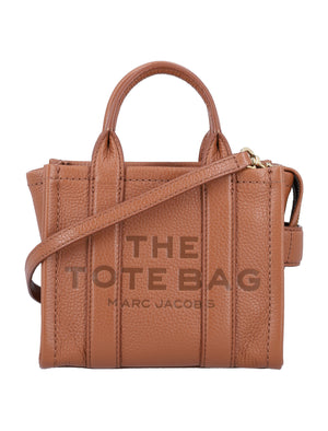 MARC JACOBS Mini Grained Leather Tote Handbag