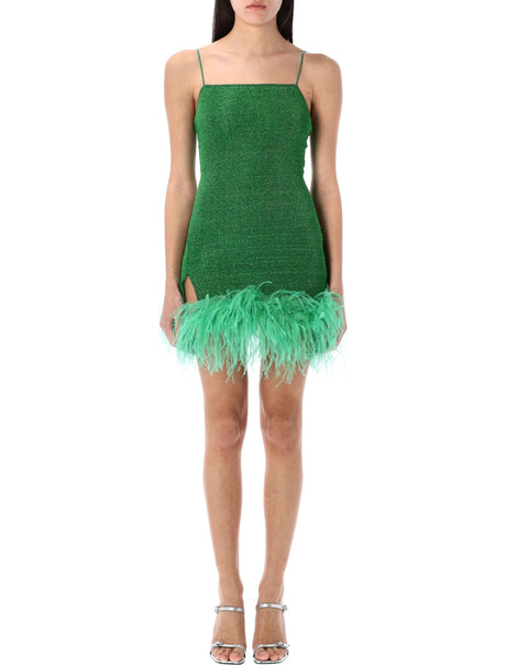 OSEREE SWIMWEAR Lumiere Plumage Mini Dress - Size S