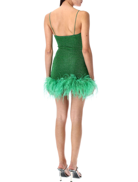 OSEREE SWIMWEAR Lumiere Plumage Mini Dress - Size S