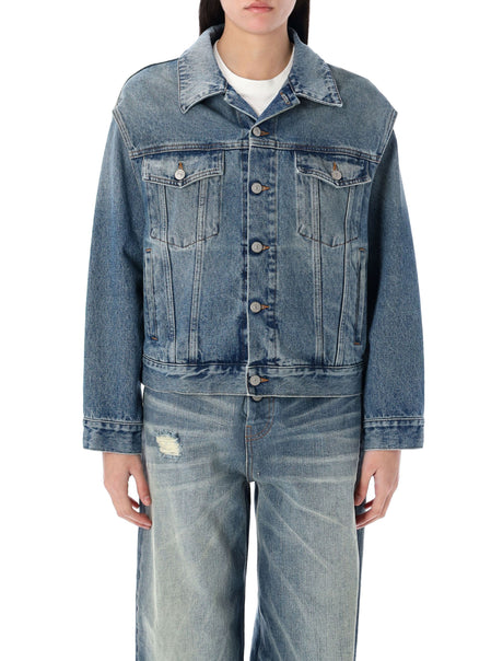 MM6 MAISON MARGIELA Cotton Denim Jacket Size 40