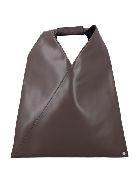 MM6 MAISON MARGIELA Mini Triangular Faux Leather Handbag