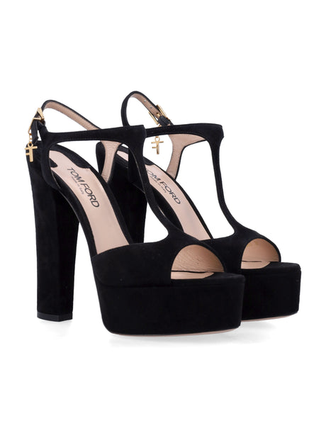 TOM FORD Angelina Platform Sandals 15 cm Heel