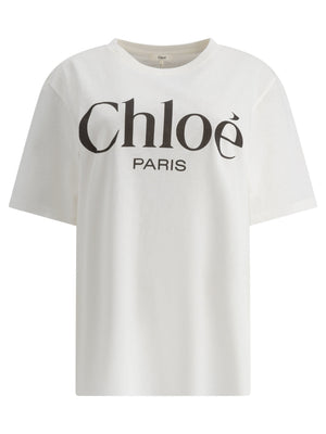 CHLOÉ Chic Women's Mini T-Shirt for Spring/Summer 2025