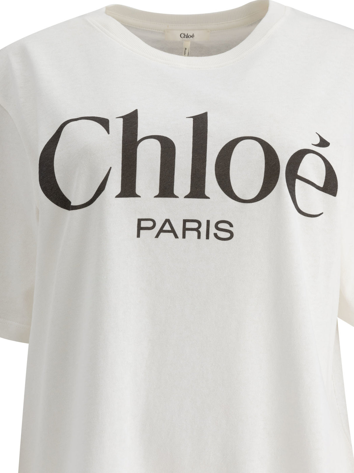 CHLOÉ Chic Women's Mini T-Shirt for Spring/Summer 2025