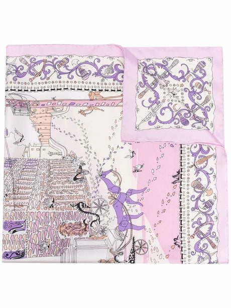 Ferragamo Silk Foulard Scarf - 90x90