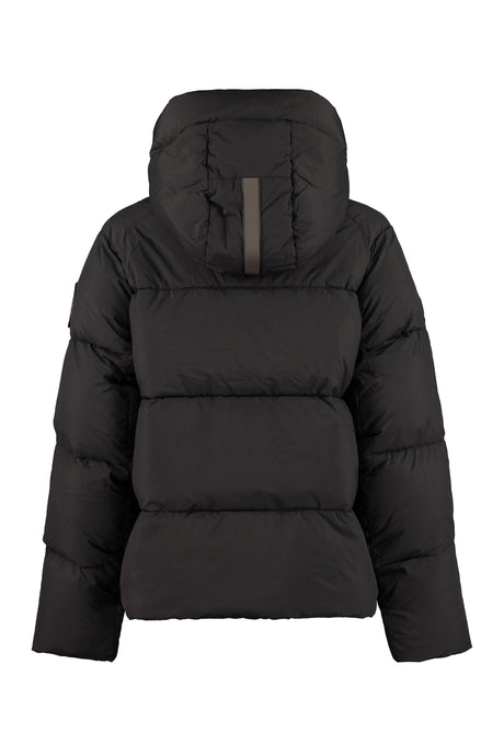 CANADA GOOSE Hooded Down Jacket for Women - Perfect for Cold Weather