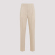 MAX MARA Empoli Cotton Twill Pants - Regular & Straight Leg