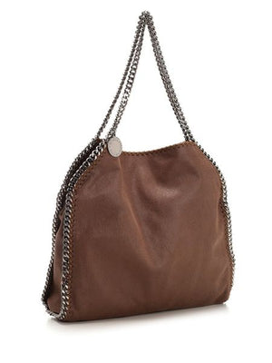 STELLA MCCARTNEY Elevate Your Style with the Nude & Neutral Falabella Tote Handbag for Women