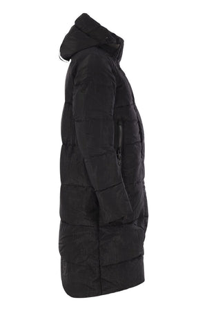 CANADA GOOSE Lightweight Knee-Length Parka Jacket with Removable Hood