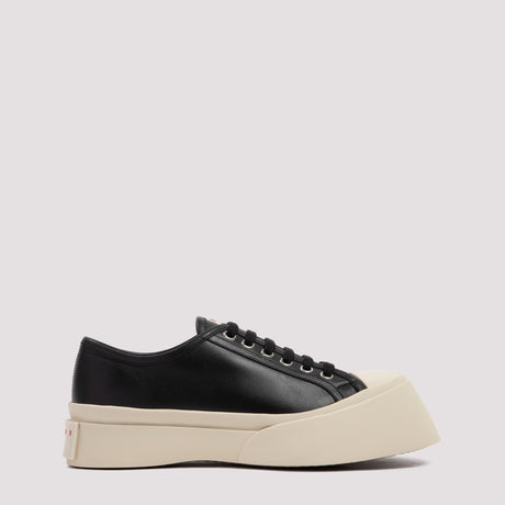 MARNI Laced Up Leather Sneakers