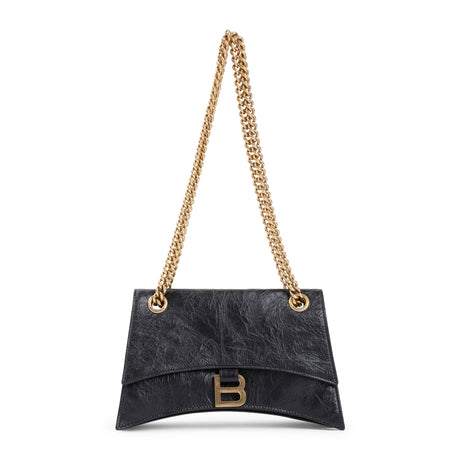 BALENCIAGA Crush Chain S Mini Handbag (W:24.5cm H:15cm D:7cm)