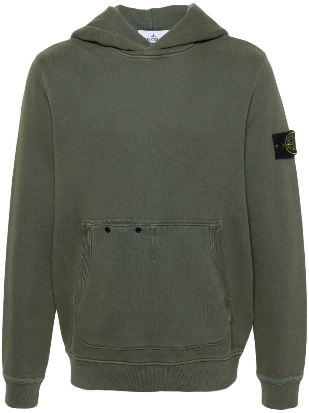 STONE ISLAND Classic Cotton Sweatshirt for Men - Fall/Winter 2024