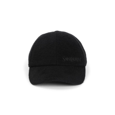 SAINT LAURENT Embroidered Cashmere Hat