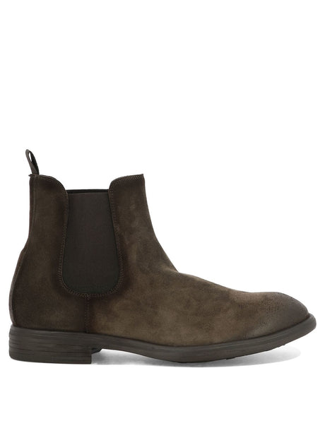 STURLINI Brown Suede Ankle Boots for Men - FW24 Collection