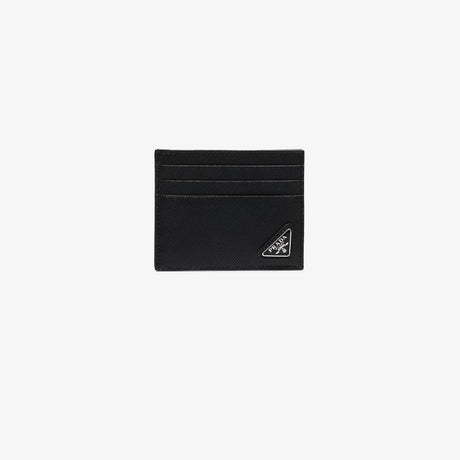 PRADA Mini Leather Card Holder - Perfect Accessory for Spring/Summer 2025