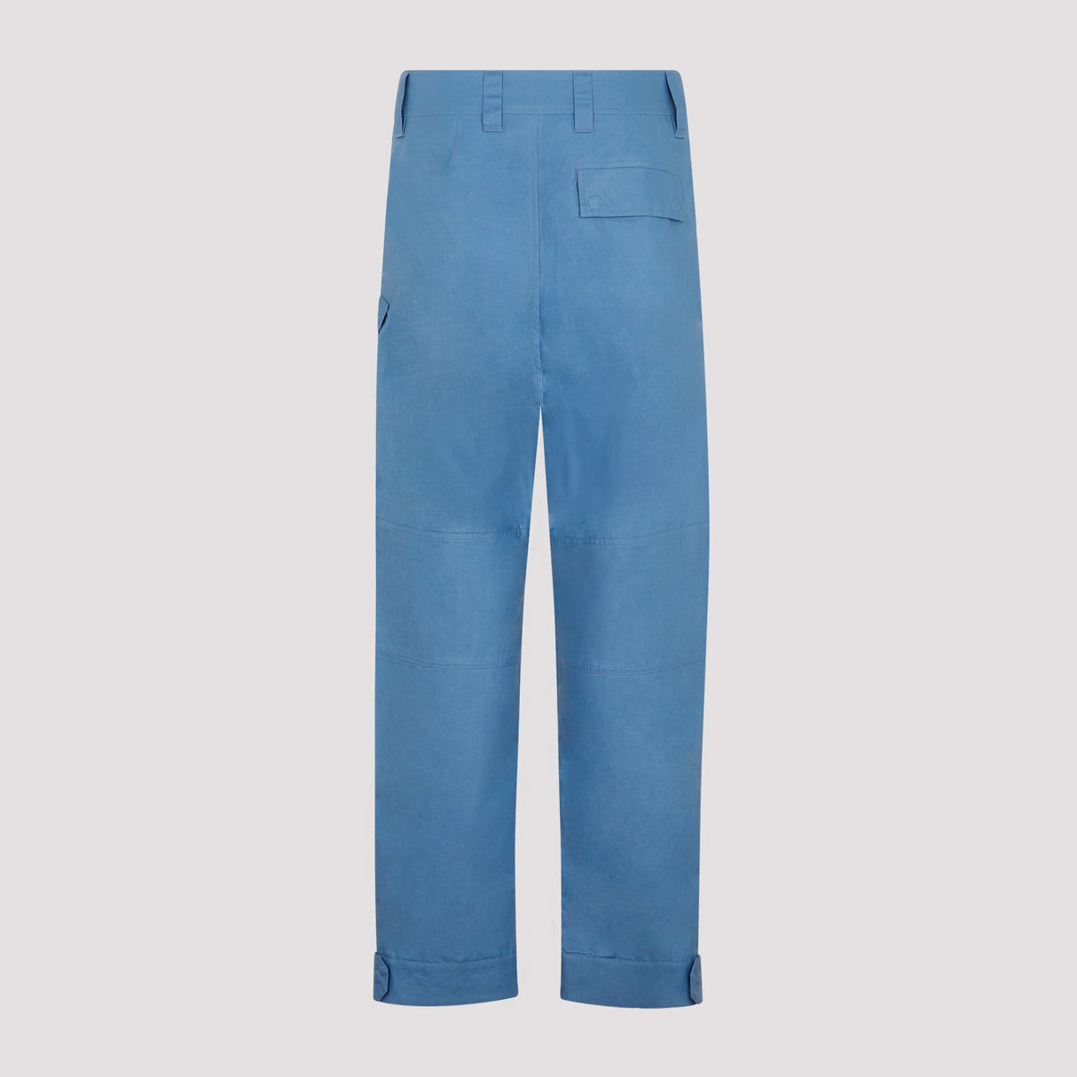 DIOR HOMME Blue Cotton Men's Pants for FW22