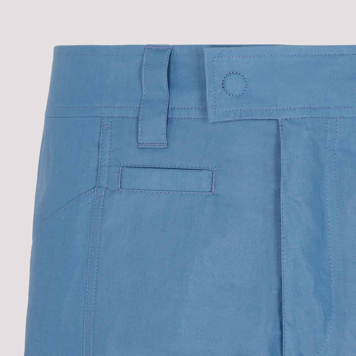 DIOR HOMME Blue Cotton Men's Pants for FW22