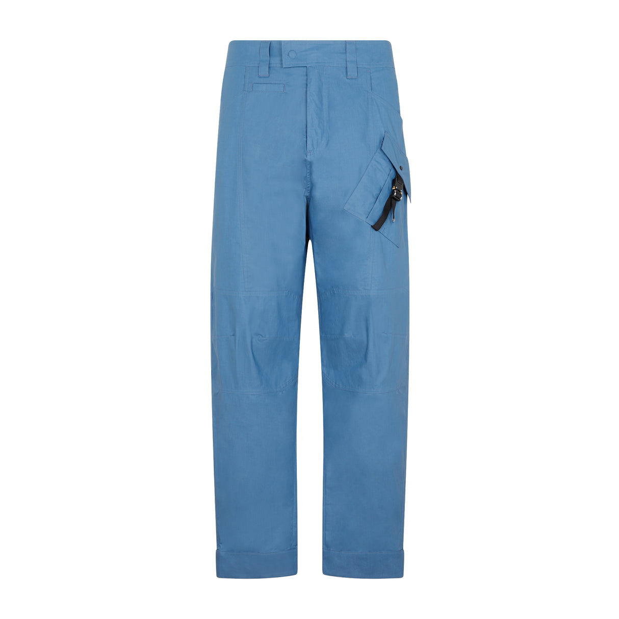 DIOR HOMME Blue Cotton Men's Pants for FW22