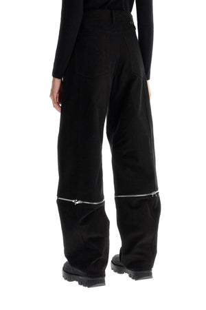 MONCLER Versatile Barrel Pants with Removable Panels - Size 38