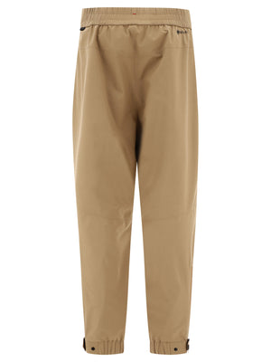 MONCLER GRENOBLE Men's Tan GORE-TEX Trousers for SS24