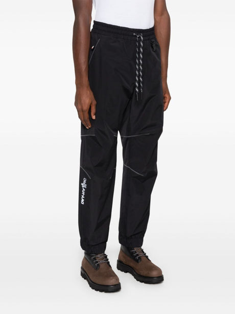 MONCLER Logo Embossed Drawstring Sweatpants