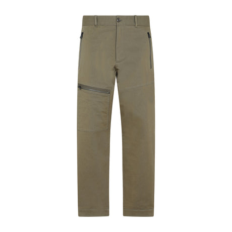 MONCLER Multi-Pocket Cotton Trousers for Men