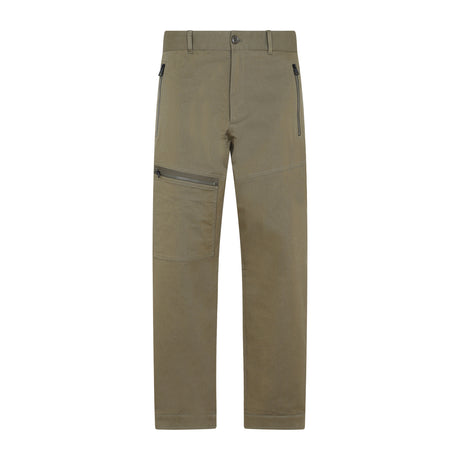 Stylish Green Cotton Trousers for Men