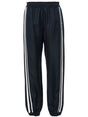 MONCLER Stylish SS24 Women's Polyester Trousers in 76I Color